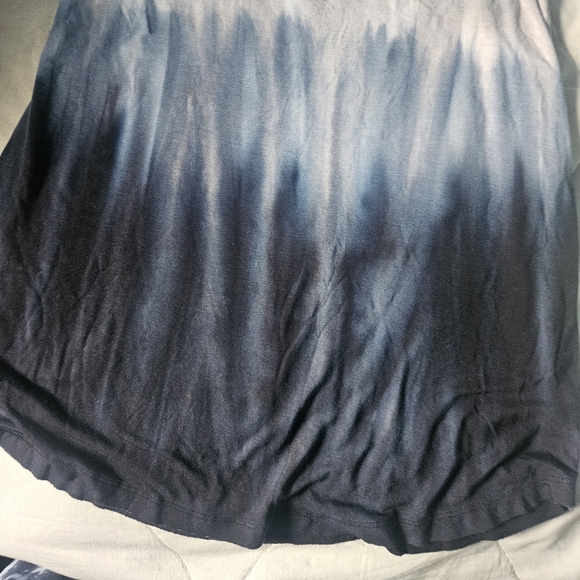 AMERICAN EAGLE Soft n Sexy Tie Dye Tank Ombre Grey Blue XXS NWT AE - Picture 7 of 9